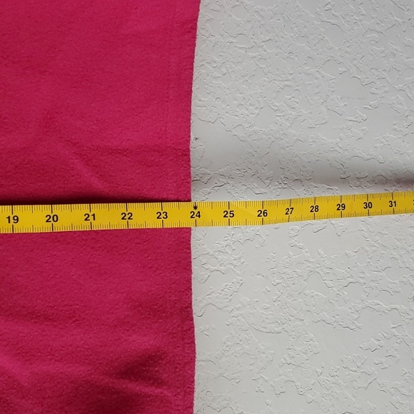 Tommy Hilfiger XL pink poly quarter zip pullover with full pouch (2006) - Picture 6 of 11